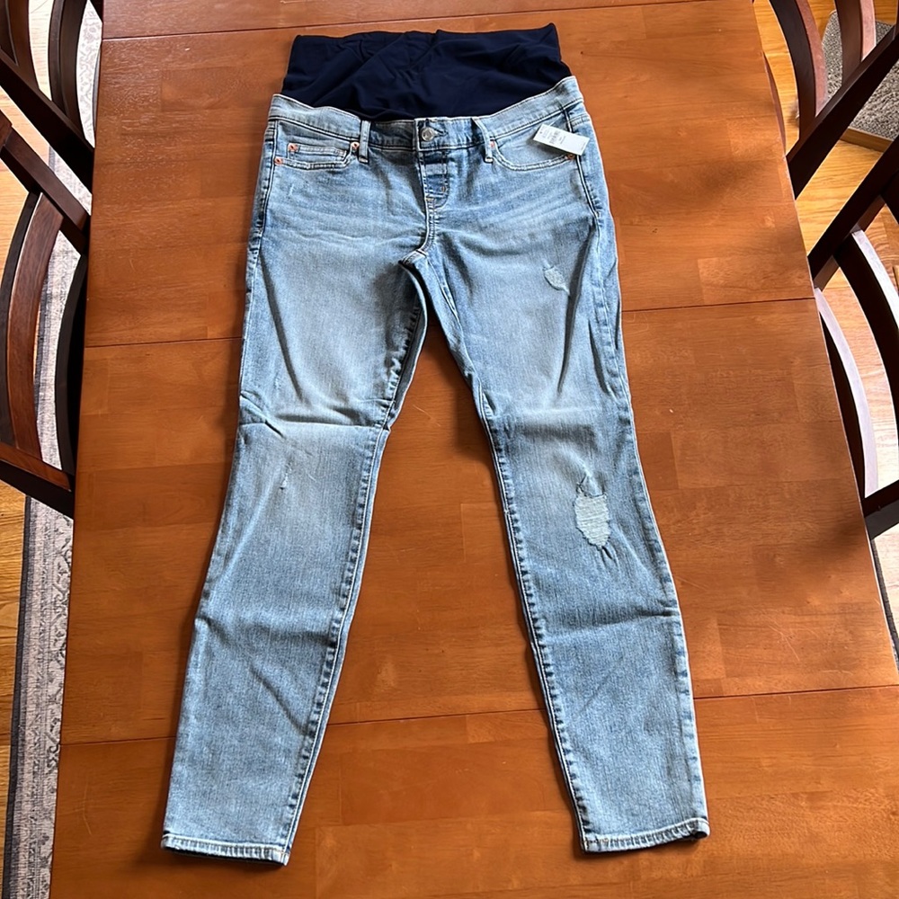 Gap maternity skinny jeans